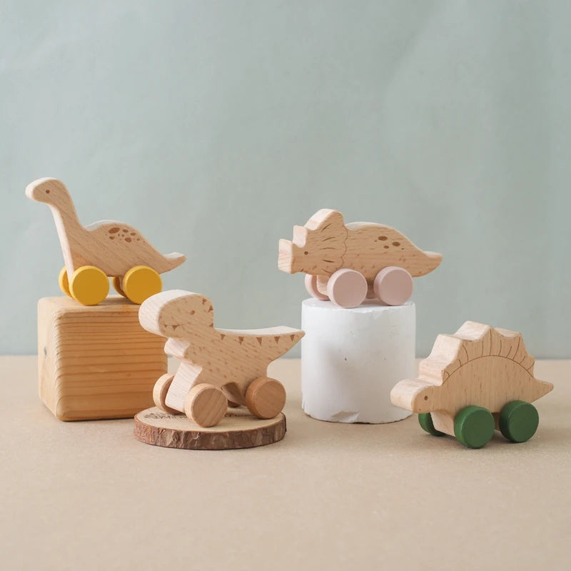 Solid Wood Toys-Dinosaur Series